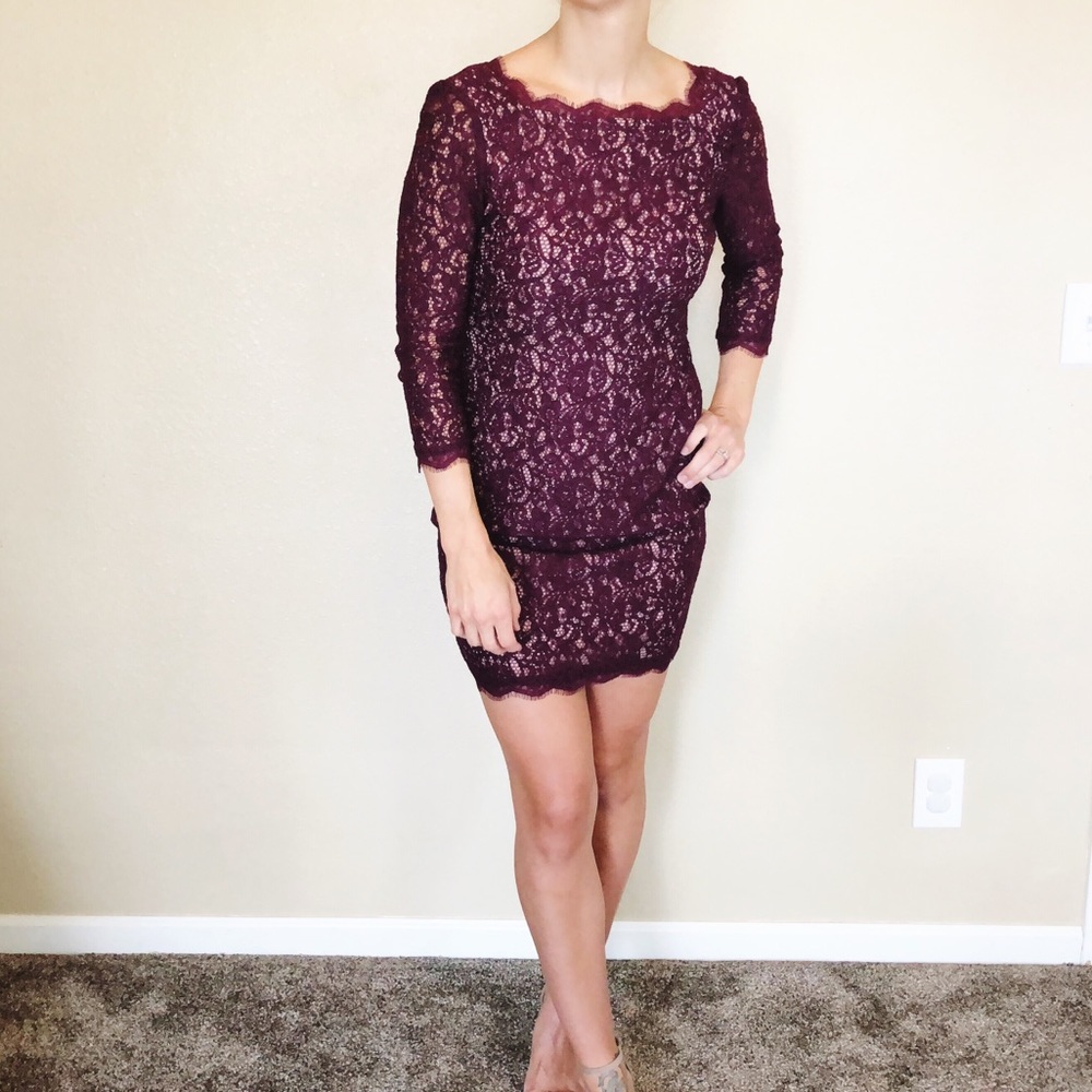 Adrianna Papell lace dress
